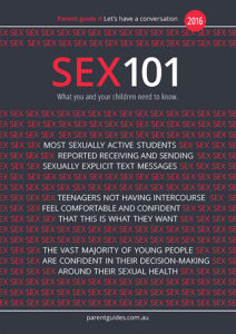 Sex 101 2016 Cover